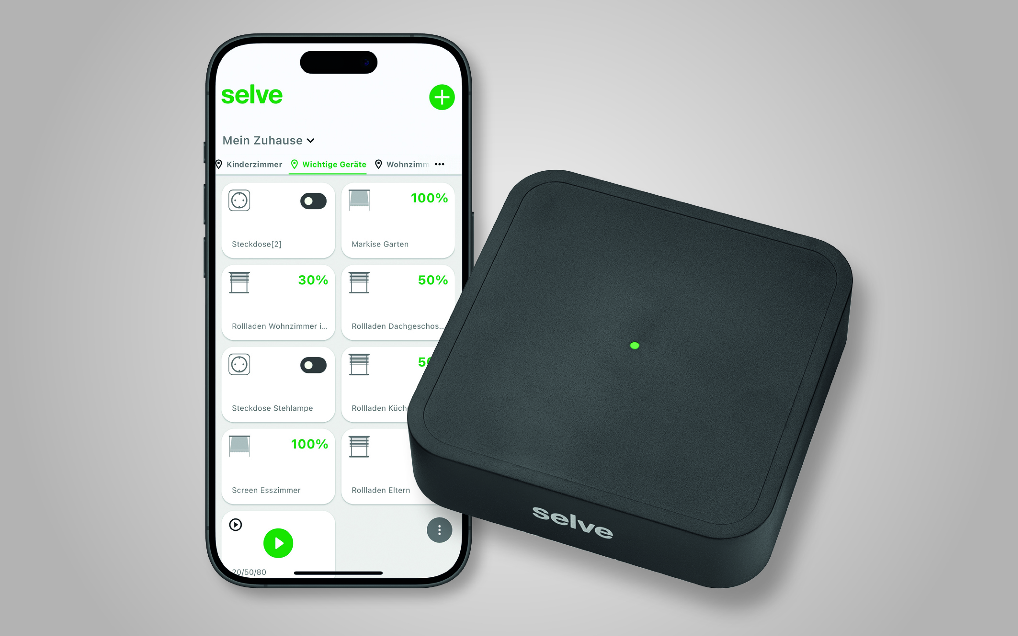 Selve mobilna aplikacija i upravljački hub